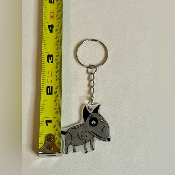 Handmade Frankenweenie Sparky Keychain - Picture 3 of 3